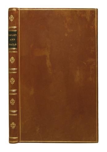 SWITZERLAND.  Poles and Tails; or, English Vagabondism in Switzerland, in the Summer of 1854. By Two of the Vagabonds.  1855